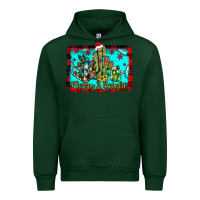Forest Green merry & bright Urban Hoodie - JahusDesignShop
