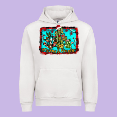 Merry & Bright Urban Hoodie Designed By Jahusdesignshop