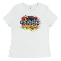 White #done class of 2024 Ladies Tee - CowGirlArtShop