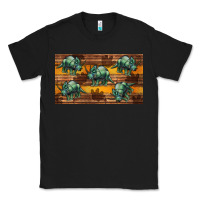 Black dinosaur triceratops sippy cup Classic Tee - Artiststas