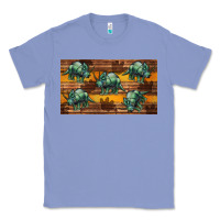 Colony Blue dinosaur triceratops sippy cup Classic Tee - Artiststas