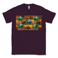 Plum dinosaur triceratops sippy cup Classic Tee - Artiststas