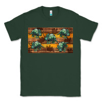 Sports Green dinosaur triceratops sippy cup Classic Tee - Artiststas