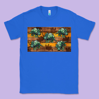 Dinosaur Triceratops Sippy Cup Classic Tee Designed By Artiststas