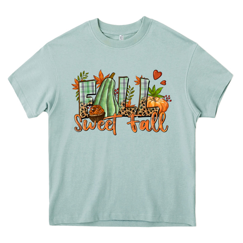 Fall Sweet Fall Heavy Core Tee by NancyCooperArtShop | Teevron