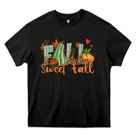 Black Fall sweet Fall Heavy Core Tee - NancyCooperArtShop