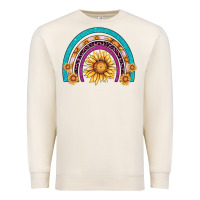 Sandshell rainbow sunflower Premium Sweatshirt - AdoDesignShop