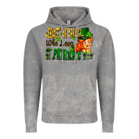 Cloud Rock Just a girl who loves St. Patrick's Day Vintage Hoodie - FaDigitalArtStudio