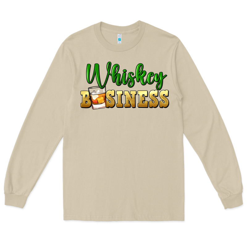 Whiskey Business Long Sleeve Tee by FaDigitalArtStudio | Teevron