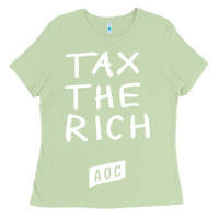 Matcha aoc tax the rich Ladies Tee - baoMotion