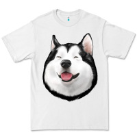 White Husky Premium Tee - Jasminsmagicworld