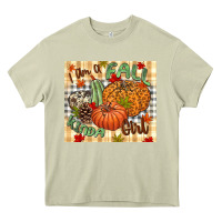 Mossy I am a Fall kinda girl pumpkin Fall Heavy Core Tee - NancyCooperArtShop