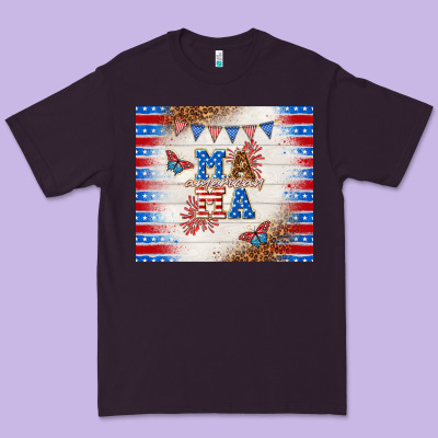 American Mama Premium Tee Designed By Tumblerdesignbyshophia