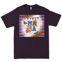 Plum American mama Premium Tee - TumblerDesignByShophia