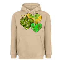Mushroom st patricks day hearts Heavyweight Hoodie - AdoDesignShop