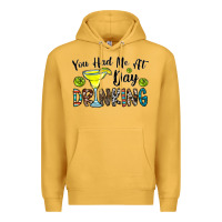 Mustard you had me at day drinkg Premium Hoodie - CowhideDigitalArt