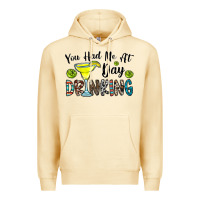 Pina Colada you had me at day drinkg Premium Hoodie - CowhideDigitalArt