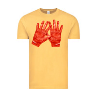 Vintage Mustard receiver gloves fa element 1 Vintage Tee - FaDigitalArtStudio