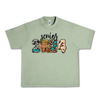 Oil Green Western Senior 2024 cow Urban Heavy Tee - RanaPortraitStore