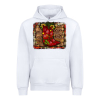 White cowboy boots christmas Urban Hoodie - JahusDesignShop
