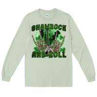 Matcha shamrock and roll Long Sleeve Tee - FaDigitalArtStudio