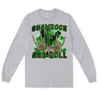 Moon Dust shamrock and roll Long Sleeve Tee - FaDigitalArtStudio