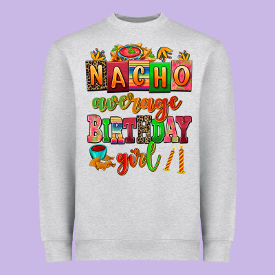 Nacho Average Speech Therapist Heavyweight Sweatshirt Designed By Adodesignshop