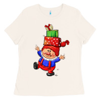 Bone cute christmas gnome Ladies Tee - CowGirlArtShop