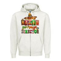 Oatmeal Heather nacho average direktor Zipper Hoodie - AdoDesignShop