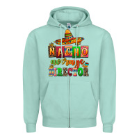 Seafoam nacho average direktor Zipper Hoodie - AdoDesignShop