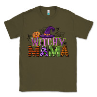 Army Green witchy mama Classic Tee - CowGirlArtShop