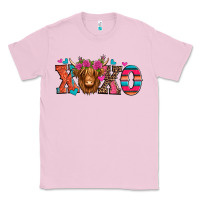 Bubblegum Pink xoxo valentine's day highland cow Classic Tee - Jasminsmagicworld