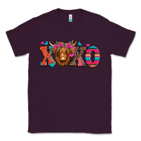 Plum xoxo valentine's day highland cow Classic Tee - Jasminsmagicworld
