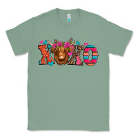 Sage xoxo valentine's day highland cow Classic Tee - Jasminsmagicworld