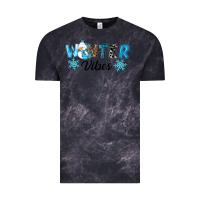 Cloud Black winter vibes Vintage Tee - RanaPortraitStore