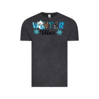 Vintage Black winter vibes Vintage Tee - RanaPortraitStore
