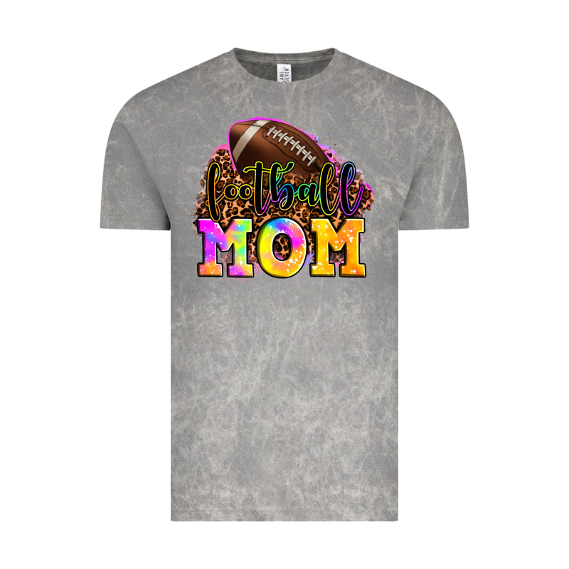Football Mom Vintage Tee by OliviaCreatesArt | Teevron