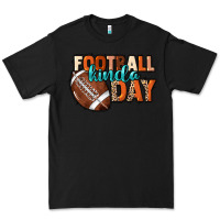 Black Football kinda day Premium Tee - HowdyJamesFarm