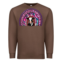 Chestnut rainbow cow Premium Sweatshirt - AdoDesignShop
