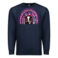Navy rainbow cow Premium Sweatshirt - AdoDesignShop