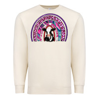 Sandshell rainbow cow Premium Sweatshirt - AdoDesignShop
