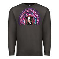 Smoke rainbow cow Premium Sweatshirt - AdoDesignShop