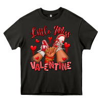 Asphalt little miss valentine afro kid sneakers Heavy Core Tee - RanaPortraitStore