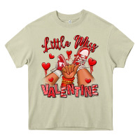 Mossy little miss valentine afro kid sneakers Heavy Core Tee - RanaPortraitStore