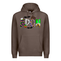Coffee adon Premium Hoodie - CowhideDigitalArt