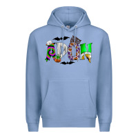 Colony Blue adon Premium Hoodie - CowhideDigitalArt