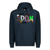 Navy adon Premium Hoodie - CowhideDigitalArt
