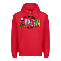 Red adon Premium Hoodie - CowhideDigitalArt