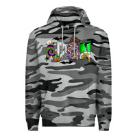 Slate Camo adon Premium Hoodie - CowhideDigitalArt