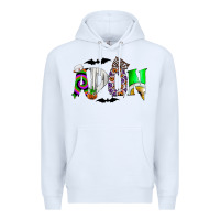 White adon Premium Hoodie - CowhideDigitalArt